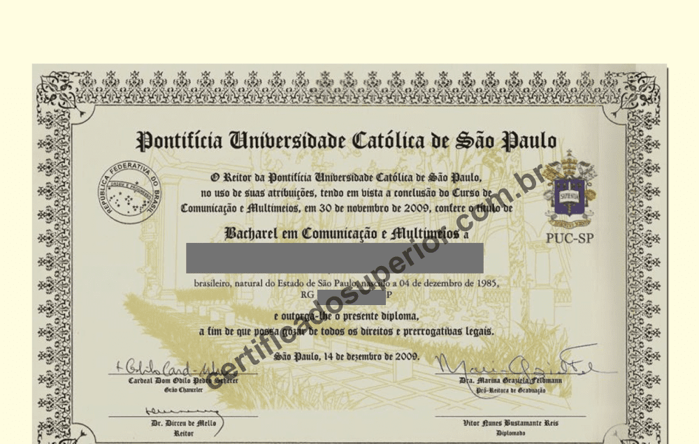 Comprar certificado PUC