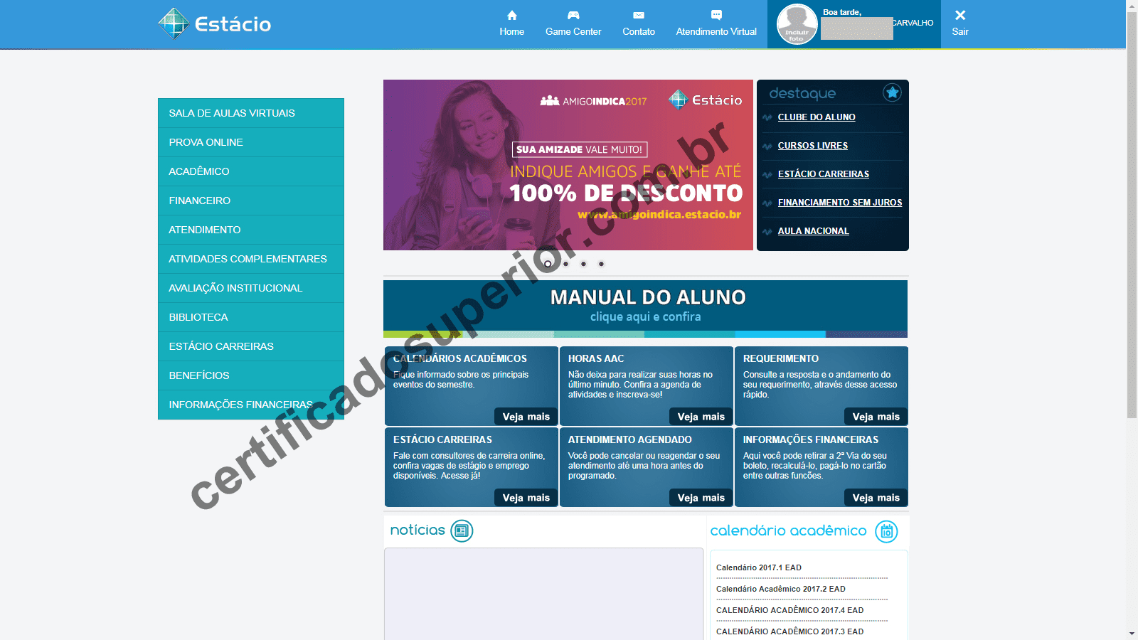 Vendo diploma estacio